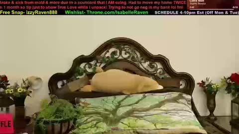 Snapshot of _isabelleraven chatting on March 2026 04:44:02 PM IsabelleRaven online show from March 2026 04:44:02 PM