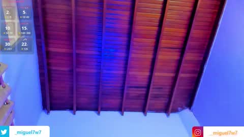 Snapshot of _miguel7w7 chatting on November 2025 04:22:01 PM miguel tomorrow from 200 pm Colombia to 1000 pm online show from November 2025 04:22:01 PM