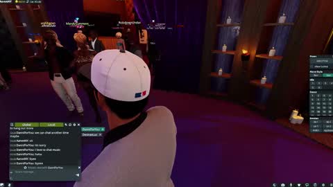 Snapshot of aaroleplayer chatting on March 2026 06:30:02 AM Aaron online show from March 2026 06:30:02 AM