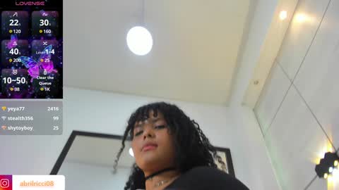 Snapshot of abril_ricci chatting on January 2025 10:45:01 AM Abril online show from January 2025 10:45:01 AM