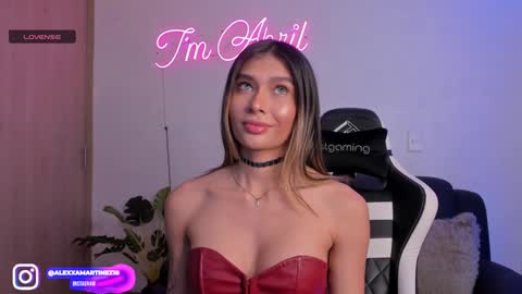 Snapshot of abril_w18 chatting on December 2024 02:10:02 AM My name is Alexa. Please say hello I like to chat with you. If you have requests please use tip online show from December 2024 02:10:02 AM