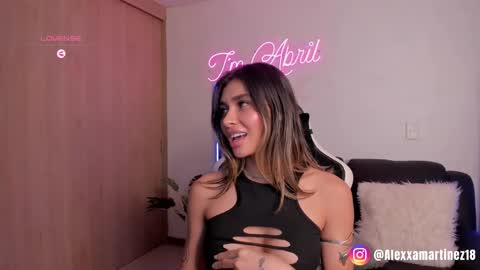 Snapshot of abril_w18 chatting on February 2025 05:12:01 AM My name is Alexa. Please say hello I like to chat with you. If you have requests please use tip online show from February 2025 05:12:01 AM
