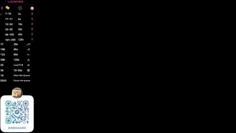 Snapshot of adampolerno chatting on February 2025 08:33:01 PM Hi Im Adam Glad to see u here 3 And its my first day online show from February 2025 08:33:01 PM