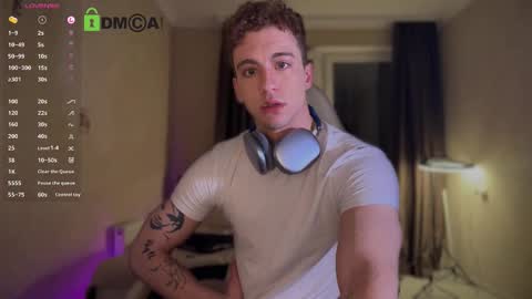 Snapshot of adampolerno chatting on October 2025 08:18:02 PM Hi Im Adam Glad to see u here 3 And its my first day online show from October 2025 08:18:02 PM