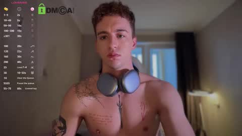 Snapshot of adampolerno chatting on October 2025 08:24:01 AM Hi Im Adam Glad to see u here 3 And its my first day online show from October 2025 08:24:01 AM