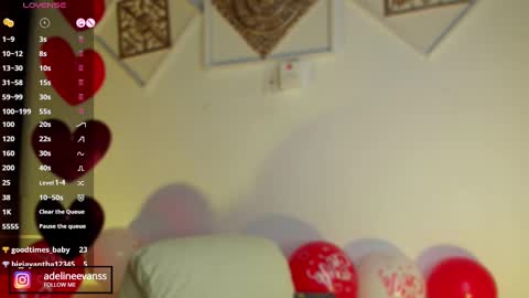 Snapshot of adelineevanss chatting on February 2025 08:10:01 AM adeline online show from February 2025 08:10:01 AM