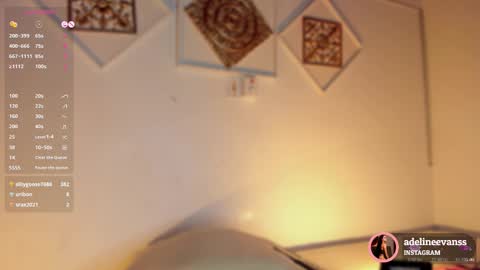 Snapshot of adelineevanss chatting on February 2025 08:06:02 AM adeline online show from February 2025 08:06:02 AM