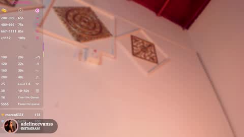 Snapshot of adelineevanss chatting on March 2025 10:11:01 AM adeline online show from March 2025 10:11:01 AM