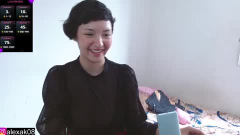 Snapshot of alexaa08 chatting on February 2025 04:21:01 PM Alexandra 3 online show from February 2025 04:21:01 PM