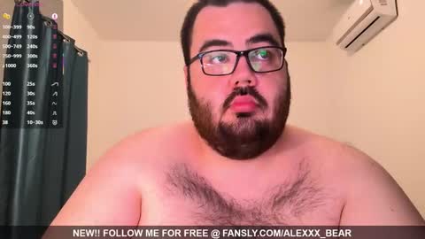 alexxxbear online show from February 2026 06:00:02 PM