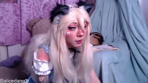 Snapshot of alicedang3r chatting on February 2025 12:15:01 AM Alice online show from February 2025 12:15:01 AM