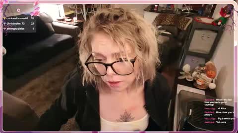 Alice Liddell online show from December 2025 04:51:02 AM