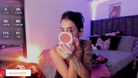 Snapshot of alicewoodville chatting on February 2025 05:57:02 PM Alice online show from February 2025 05:57:02 PM