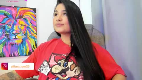 Snapshot of allison_love chatting on February 2026 01:36:01 AM allison online show from February 2026 01:36:01 AM