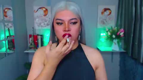 Snapshot of amazingfatcock_ts chatting on January 2025 06:16:02 AM MISS JAZMINE QUEEN OF HELLFIRE online show from January 2025 06:16:02 AM
