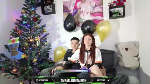 Snapshot of ambar_and_daimon_ chatting on January 2025 01:49:01 AM AMBAR AND DAIMON online show from January 2025 01:49:01 AM