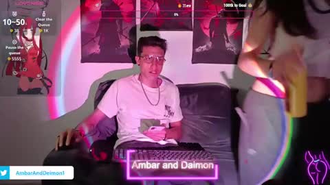 Snapshot of ambar_and_daimon_ chatting on September 2025 09:54:01 AM AMBAR AND DAIMON online show from September 2025 09:54:01 AM
