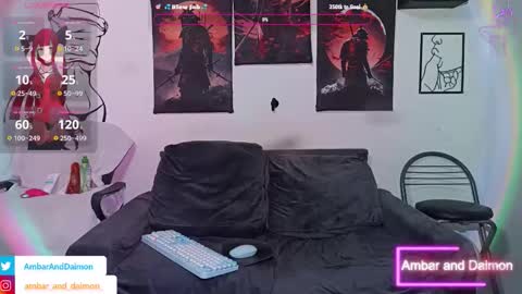 Snapshot of ambar_and_daimon_ chatting on October 2025 06:00:01 AM AMBAR AND DAIMON online show from October 2025 06:00:01 AM