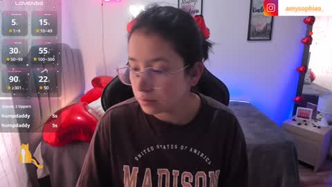 Amy sophia 3 online show from February 2025 12:28:01 PM