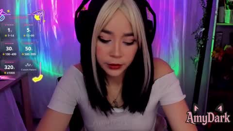 Snapshot of amydark chatting on October 2025 12:36:02 PM Amy online show from October 2025 12:36:02 PM