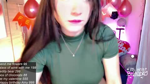 Snapshot of amystefa chatting on February 2025 12:19:01 AM Im Amy IM NOT LOOKING FOR A PARTNER OR DATING online show from February 2025 12:19:01 AM