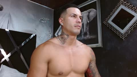 insta andres clark  online show from January 2025 09:25:02 PM