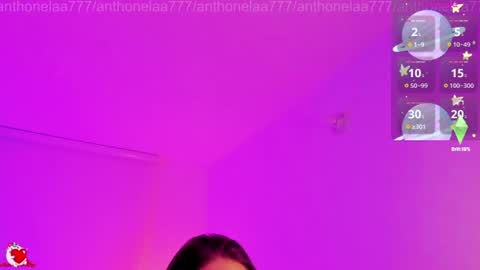 Snapshot of anthonelaa777 chatting on July 2026 02:08:01 AM Anthonela online show from July 2026 02:08:01 AM