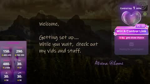 Atrena online show from April 2026 01:19:02 AM