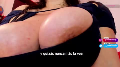 Snapshot of audredlovely chatting on February 2025 08:28:02 AM Andrea online show from February 2025 08:28:02 AM