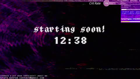Snapshot of auragotchi chatting on January 2025 03:23:02 AM Aurora Aura online show from January 2025 03:23:02 AM