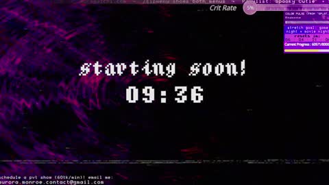 Snapshot of auragotchi chatting on January 2025 12:37:01 AM Aurora Aura online show from January 2025 12:37:01 AM