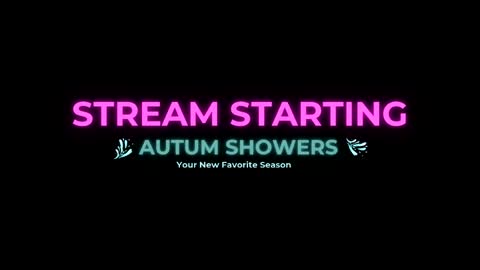 Autum Showers online show from May 2026 05:34:02 AM