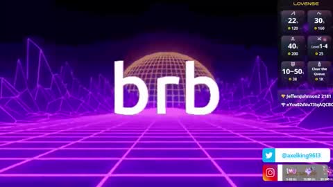 Axel King online show from October 2025 09:58:02 PM