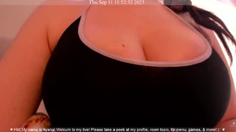 Snapshot of ayanadelatorre chatting on September 2025 06:52:01 PM Ayana Delatorre online show from September 2025 06:52:01 PM