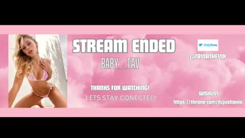 Snapshot of baby_tav chatting on February 2025 05:56:02 AM Baby Tavia online show from February 2025 05:56:02 AM