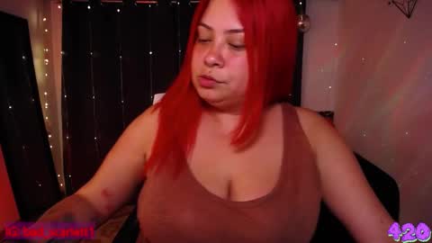 Snapshot of bad_scarlett1 chatting on March 2025 11:09:02 PM Scarlett online show from March 2025 11:09:02 PM