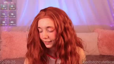 Snapshot of badbitchcuteface chatting on February 2025 11:58:01 AM Jane online show from February 2025 11:58:01 AM