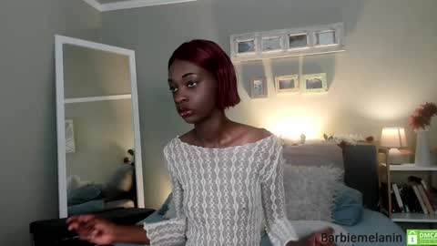 Snapshot of barbiemelanin chatting on February 2025 07:00:01 PM MelaninBarbie online show from February 2025 07:00:01 PM