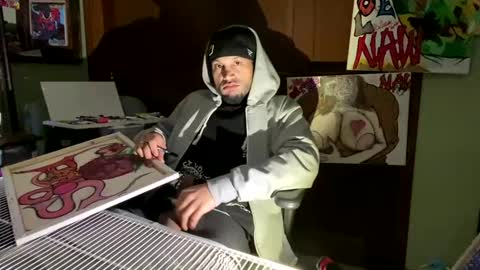 Snapshot of bigwalkdog12 chatting on February 2025 04:03:01 PM Floppyphallus online show from February 2025 04:03:01 PM