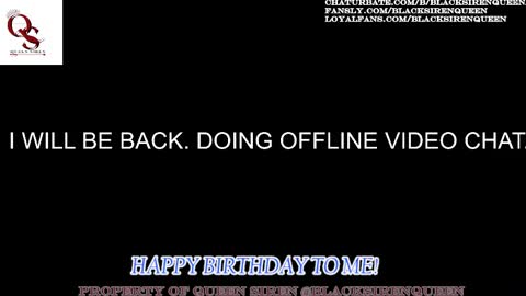 Snapshot of blacksirenqueen chatting on March 2025 05:40:01 AM Queen Siren online show from March 2025 05:40:01 AM