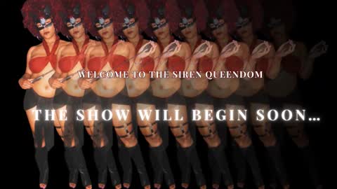 Snapshot of blacksirenqueen chatting on March 2026 10:51:01 AM Queen Siren online show from March 2026 10:51:01 AM