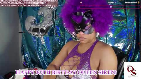 Snapshot of blacksirenqueen chatting on March 2026 07:14:02 AM Queen Siren online show from March 2026 07:14:02 AM