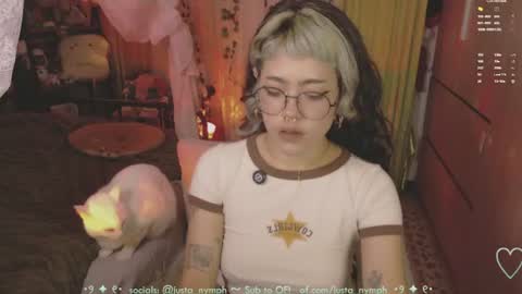   Im Nym  Justa nymph on twitter and IG online show from August 2026 12:01:02 AM