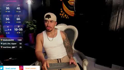 Snapshot of brad_summer chatting on March 2026 11:33:01 PM brad summer online show from March 2026 11:33:01 PM