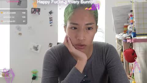 Snapshot of bunnycheekz chatting on January 2025 08:11:02 PM Tokki bunny online show from January 2025 08:11:02 PM