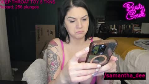 Samantha Dee online show from December 2025 03:38:02 AM