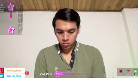 Snapshot of call_me_theo chatting on September 2025 08:58:01 AM Mateo online show from September 2025 08:58:01 AM