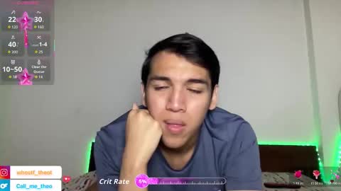 Snapshot of call_me_theo chatting on September 2025 09:22:02 AM Mateo online show from September 2025 09:22:02 AM