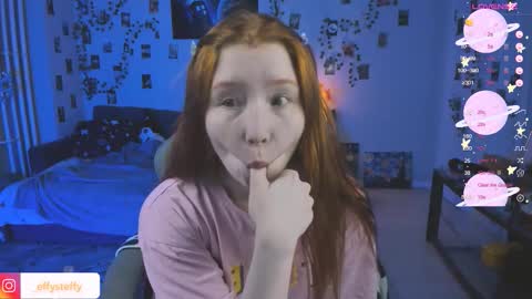 Snapshot of callmeeffy chatting on October 2025 06:50:02 PM Effyblonde follow my telegram channel for more content3 online show from October 2025 06:50:02 PM