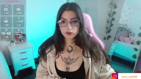 Snapshot of cami_mila99 chatting on January 2025 03:51:02 AM CAMI online show from January 2025 03:51:02 AM